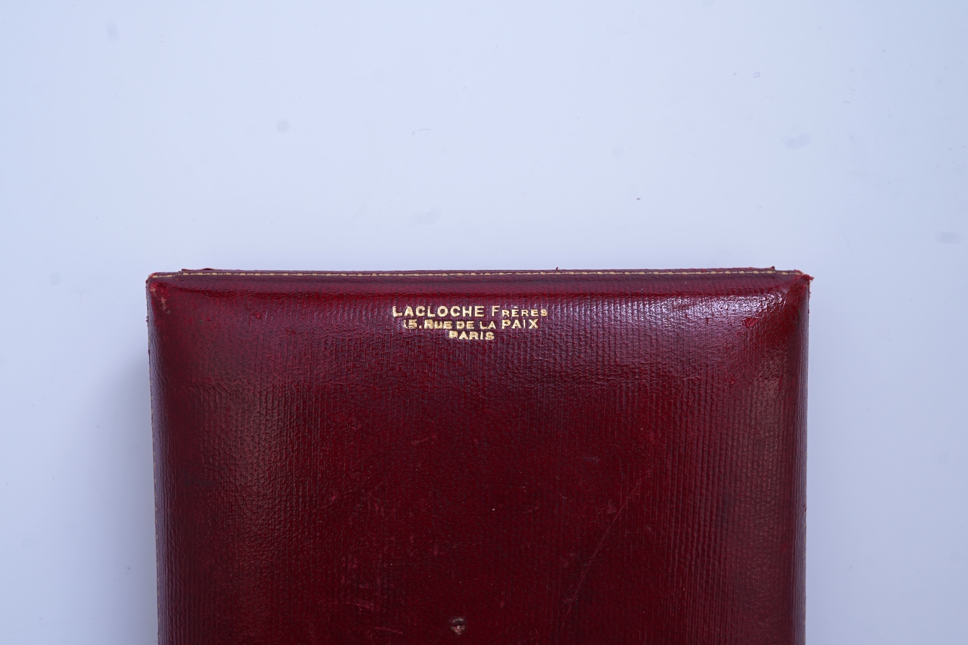 Lacloche Frères, a jewellery case, early 20th century